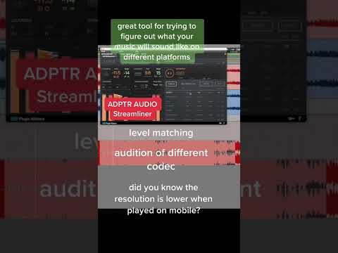 How is it going to sound on streaming platform?:Crisp and Clear Sound using Audio Streamliner Plugin