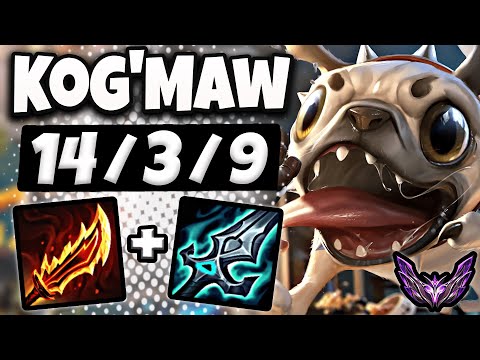 KogMaw vs Kalista [ ADC ] Lol Korea Master Patch 14.10 ✅
