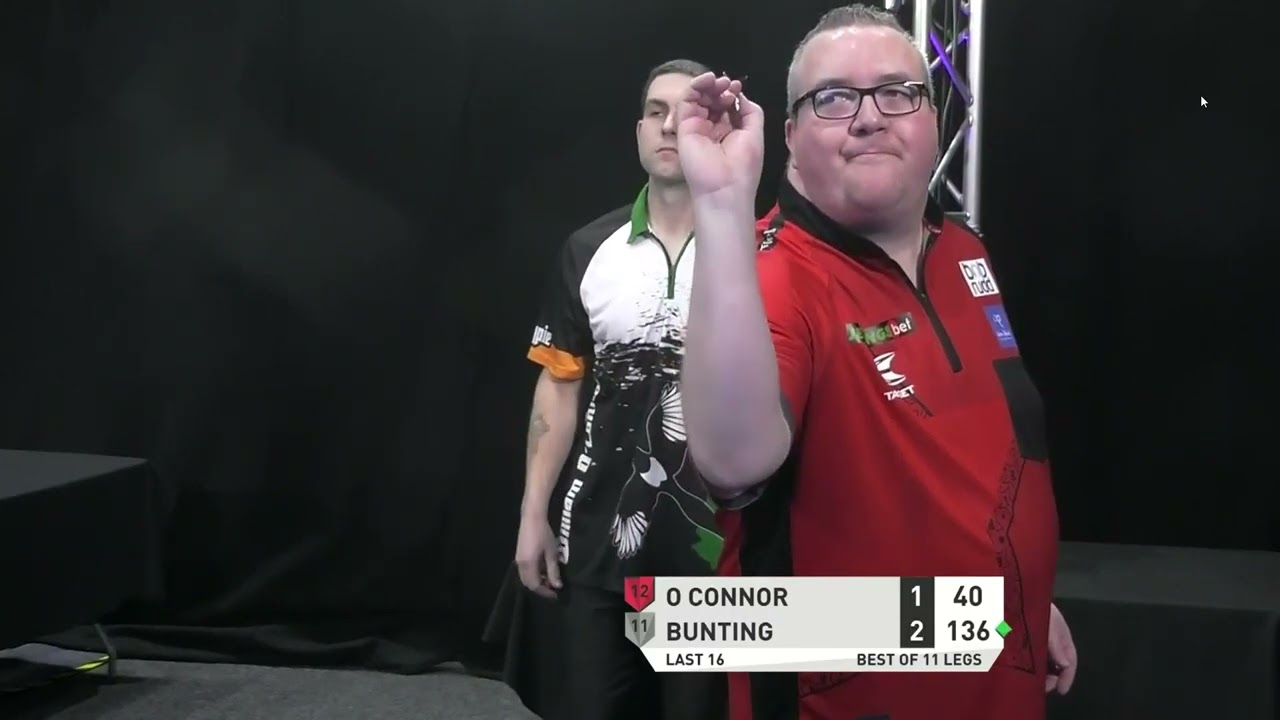 Willam O'Connor vs Stephen Bunting PDC Players Championship 2022