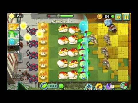 Plants vs Zomby 2 pinata party-Toadstool