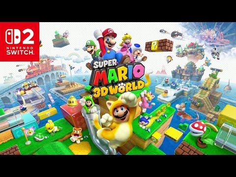 Super Mario 3D World (Switch 2) - Full Game 100% Walkthrough (4K 60FPS)