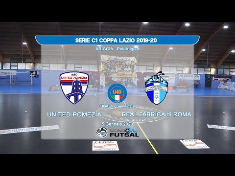 Serie C1: United Pomezia vs Real Fabrica di Roma Final4 - highlights