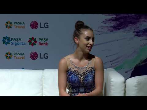 Katrin Taseva - Hoop Final - WC Baku 2018