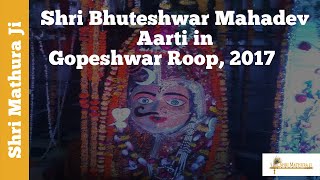 Gopeshwar Roop Sringar at Bhuteshwar Mahadev Temple Mathura