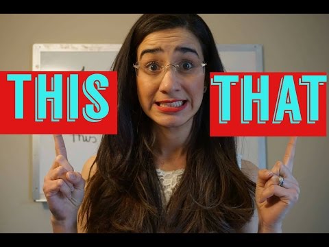 Aula de inglês - This x That