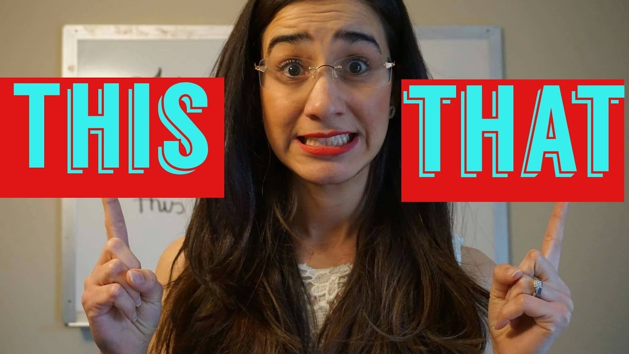 Aula de inglês - This x That