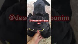 TRAVESSEIRO XUXÃO GATO 1 METRO #ursodepelucia #pelucias #pelucia #presentedenatal