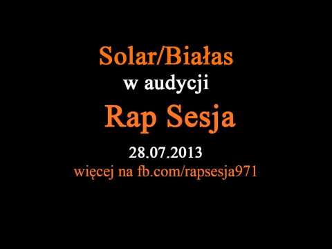 Rap Sesja | 28 lipca | Solar/Białas, Tomb, Quebonafide | freestyle | 28.07
