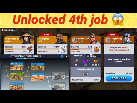 Estação Ferroviária 2 🚆#1233: 4º trabalho desbloqueado para novo evento - Evento Pós-Apocalíptico 2023