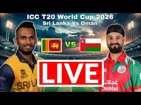 🔴LIVE | Sri Lanka vs Oman Live Match | Live Cricket Match Today | Cricket Live 