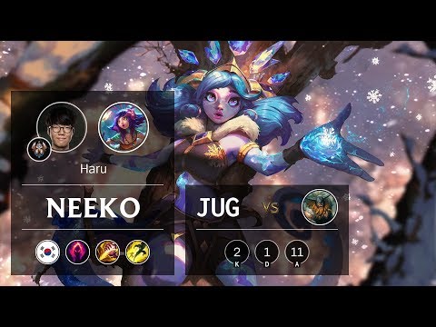 Neeko Jungle vs Olaf - KR Challenger Patch 9.17