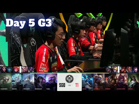 SGB vs T1 - Day 5 LoL MSI 2022 Rumble Stage | Saigon Buffalo vs T1 full game