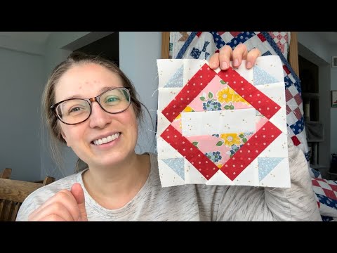 2023 Scrappy Sampler- Block 50- signature quilt block tutorial