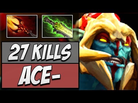 Secret.Ace Huskar with 27 KILLS Dota Gameplay
