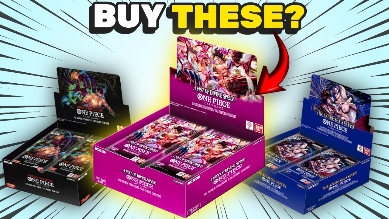 The BEST One Piece TCG Booster Boxes to Buy in 2026 | One Piece TCG Market Watch