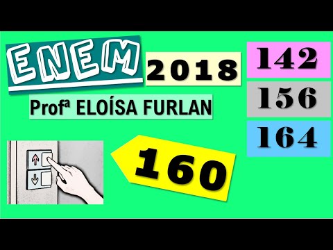 #ENEM 2018   Questão 160   Prova Amarela