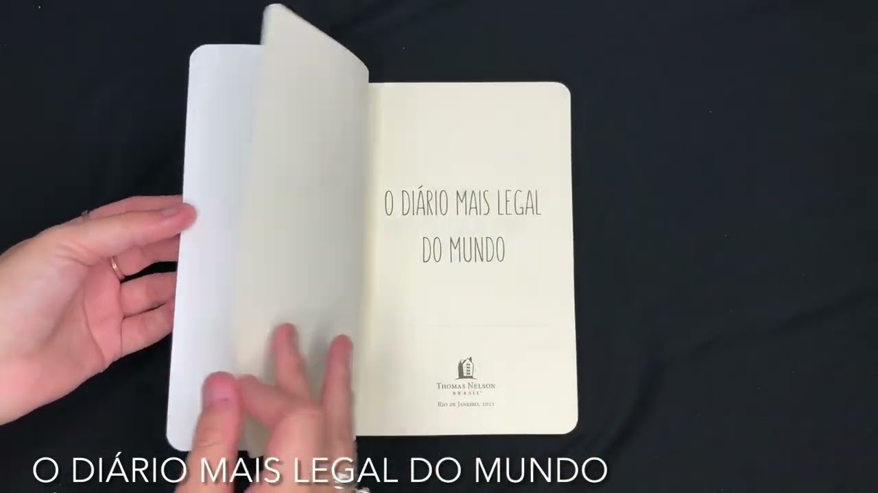 Watch Now O Diário Mais Legal do Mundo - Thomas Nelson | 100% Cristão O Diário Mais Legal do Mundo - Thomas Nelson | 100% Cristão