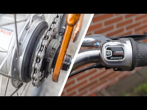 adjust Shimano Nexus & Alfine 5 - 7 - 8 - 11 speed gear hub | internal gear hub adjustment
