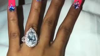 Cardi B Shows Off Engagement Ring From Offset