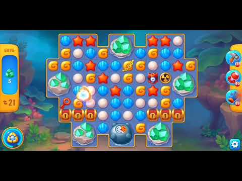 Fishdom. 5975 level no boosters and diamonds