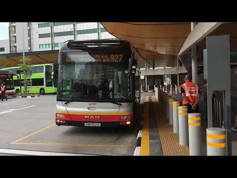 SMRT Buses MAN NL323F A22 (Batch 3) SMB1521S on Service 927 at Choa Chu Kang Int