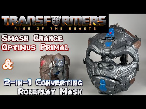 These are GREAT! I PROMISE! | RotB, Optimus Primal Smash Change & 2-in-1 Converting Roleplay Mask