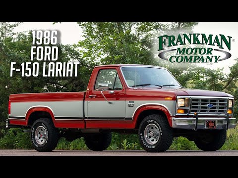 51,500 Mile - 1986 Ford F-150 Lariat - Frankman Motor Company - Walk Around & Driving