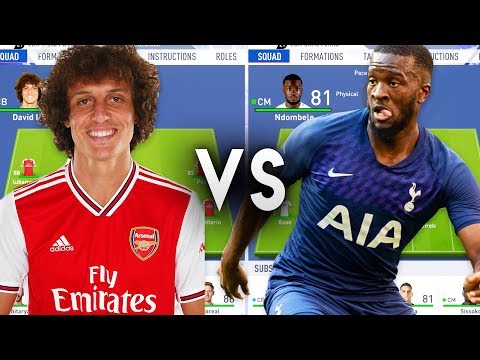 Arsenal 19/20 VS Tottenham 19/20 - FIFA 19 Career Mode Experiment