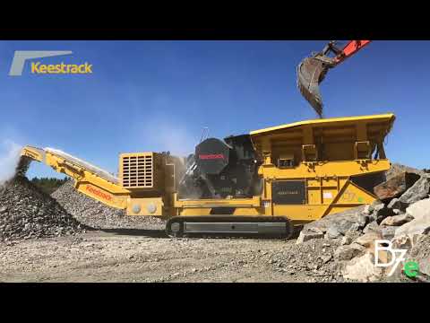 Keestrack - B7e Full Hybrid Jaw Crusher