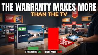 The $200 Warranty Makes More Profit Than the $800 TV — Here’s Why They