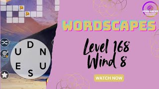 Wordscapes Level 168 Guide | Sky - Wind 8 | Mind Hacks