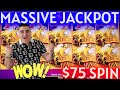 One Of My BIGGEST HANDPAY JACKPOTS Ever On High Limit All Aboard Slot Machine