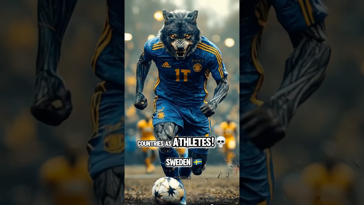 COUNTRIES as ATHLETES! ⚽️💀 #countries #athletes #sports #midjourney #ai #viral