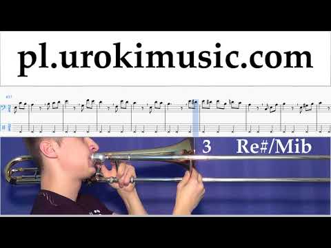 Nauka Gry Na Puzonie Beethoven - Für Elise Nuty Poradnik Część 2 um-b463