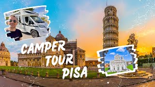 EP 05 CAMPER TOUR | PISA (Area Sosta Camper/Che cosa visitare?)