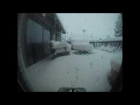 Snowstorm Time-lapse Lyons Colorado 3/13/2021 - 3/14/2021