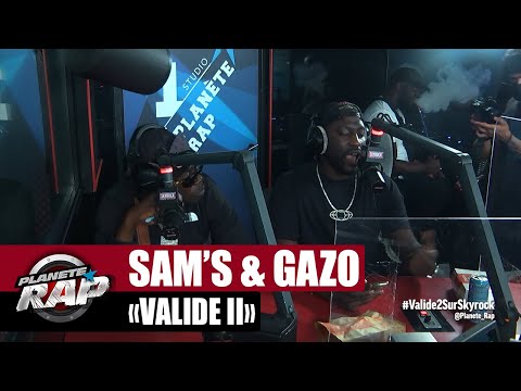 Sam's feat. Bosh & Gazo "Validé II" #PlanèteRap