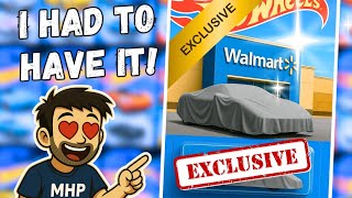 Yesss I Found The Premium Walmart EXCLUSIVE Hot Wheels I've Been Wanting!