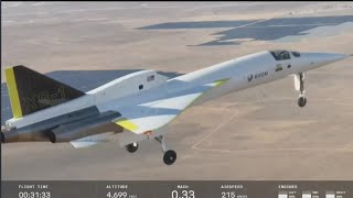 Boom XB-1 crewed supersonic flight test