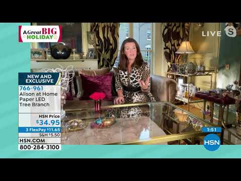 Alison at Home Paper LED Tree Branch