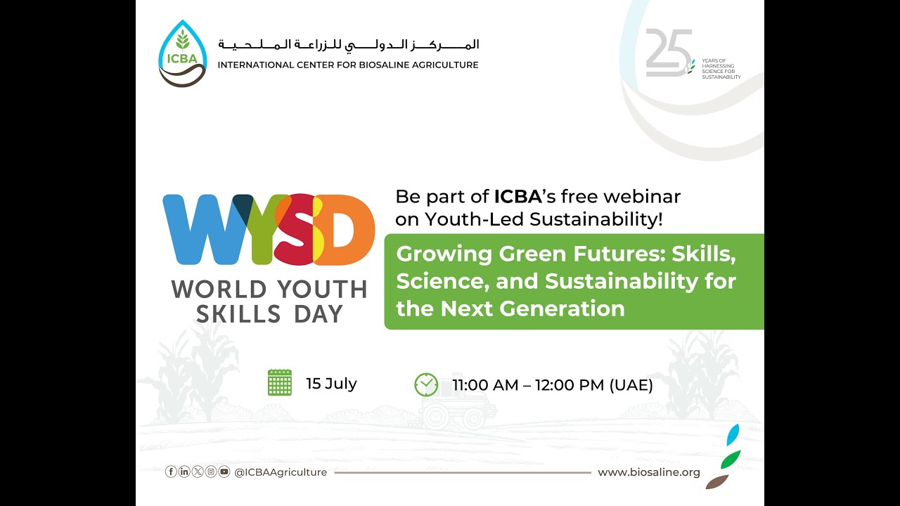 (ICBA) Youth World Skills Day Webinar 15 July 2025