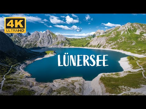 Der Lünersee bei Bludenz - 4K Drone Video