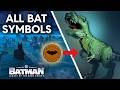 All 50 Bat Symbol Locations LEGO Batman Legacy Of The Dark Knight Trophy Achievement Guide