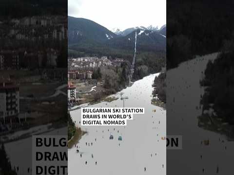 Video Thumbnail: Bulgarian ski station draws in world’s digital nomads | AFP