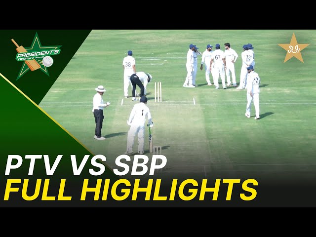 Full Highlights | PTV vs SBP | President’s Trophy | 2025-26 | PCB | M2V1S