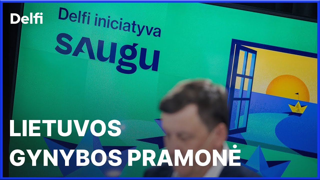 SAUGU. Verslas su politikais: kaip Lietuvai skatinti gynybos pramonę?