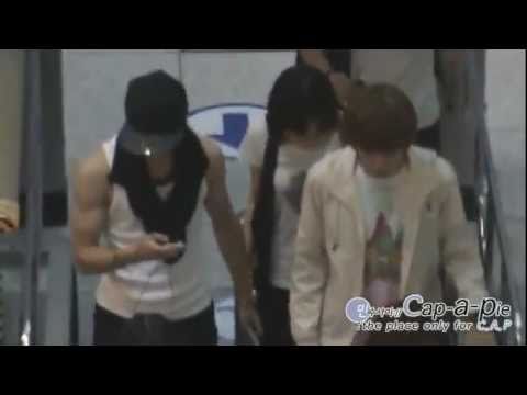 [FANCAM] 110714 Niel and Cap at Incheon Airport