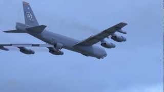 preview picture of video 'B-52 Takeoffs Minot (2013)'