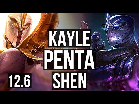KAYLE vs SHEN (TOP) | Penta, 16/2/5, Legendary | EUW Master | 12.6