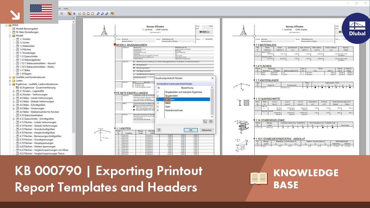 KB 000790 | Exporting Printout Report Templates and Headers